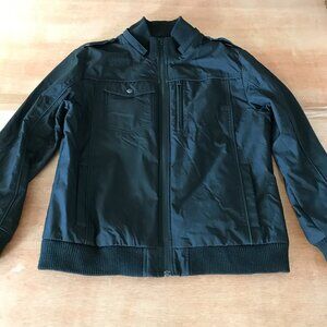 Men's Black Bomber Jacket